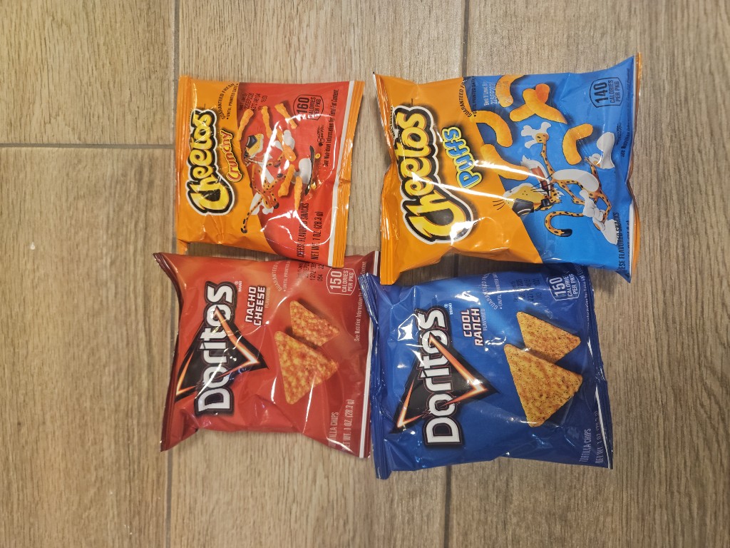 CHEETOS & DORITOS bolsa chica