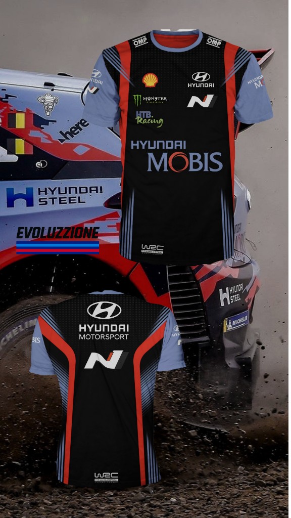 Remera Hyundai Mobis WRC