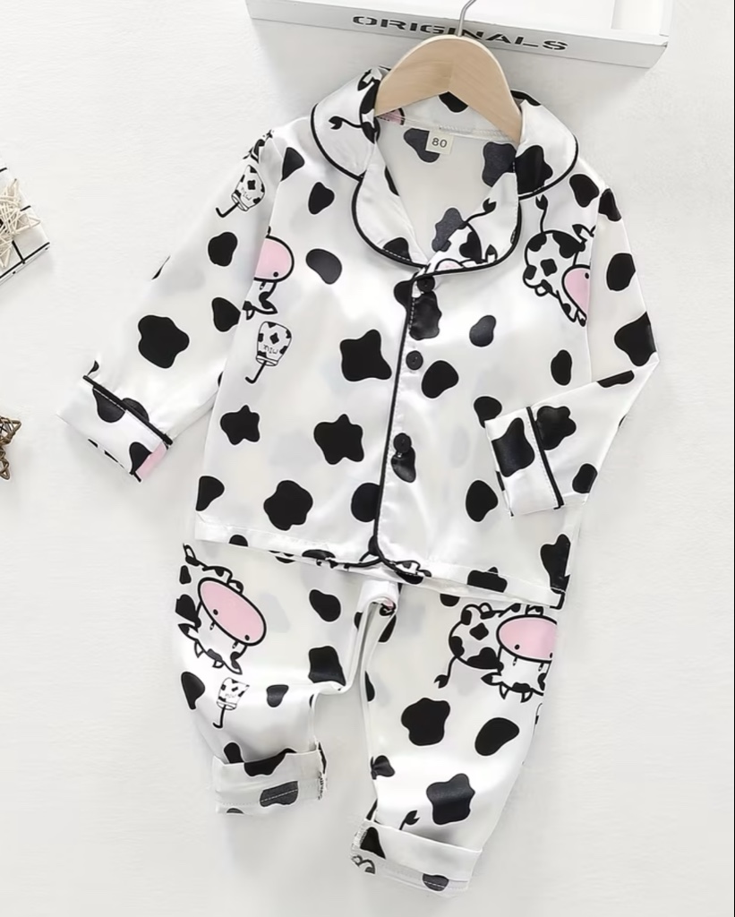 Pijama de vaquita en Satin