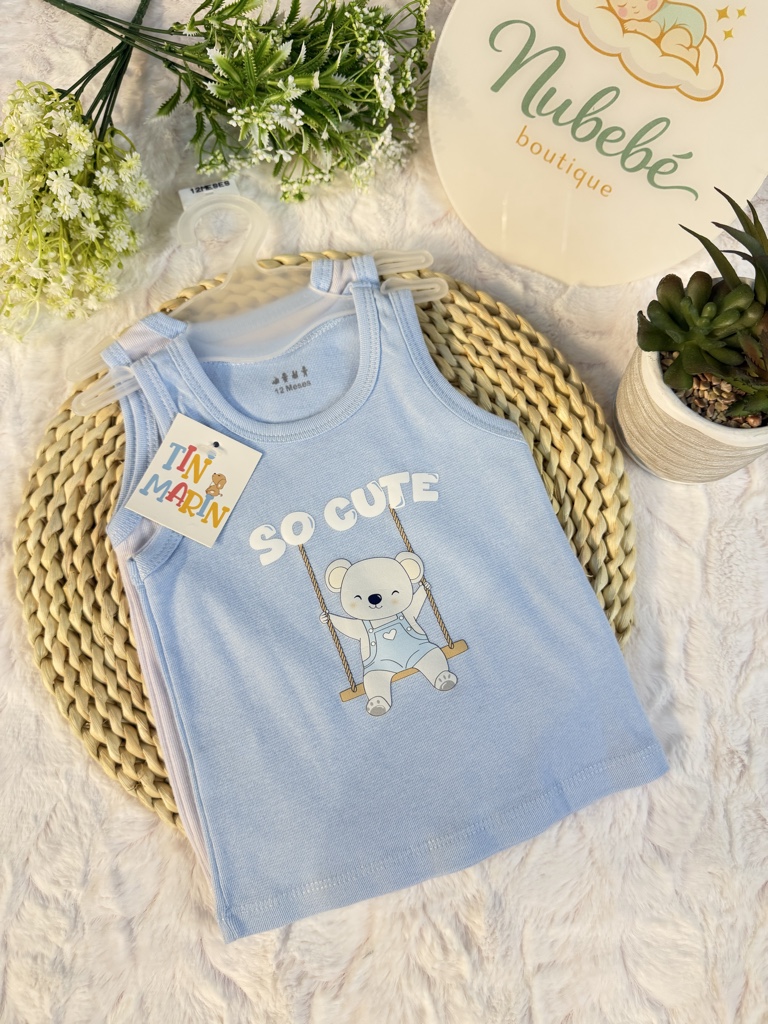 Camisetas 2 piezas niño