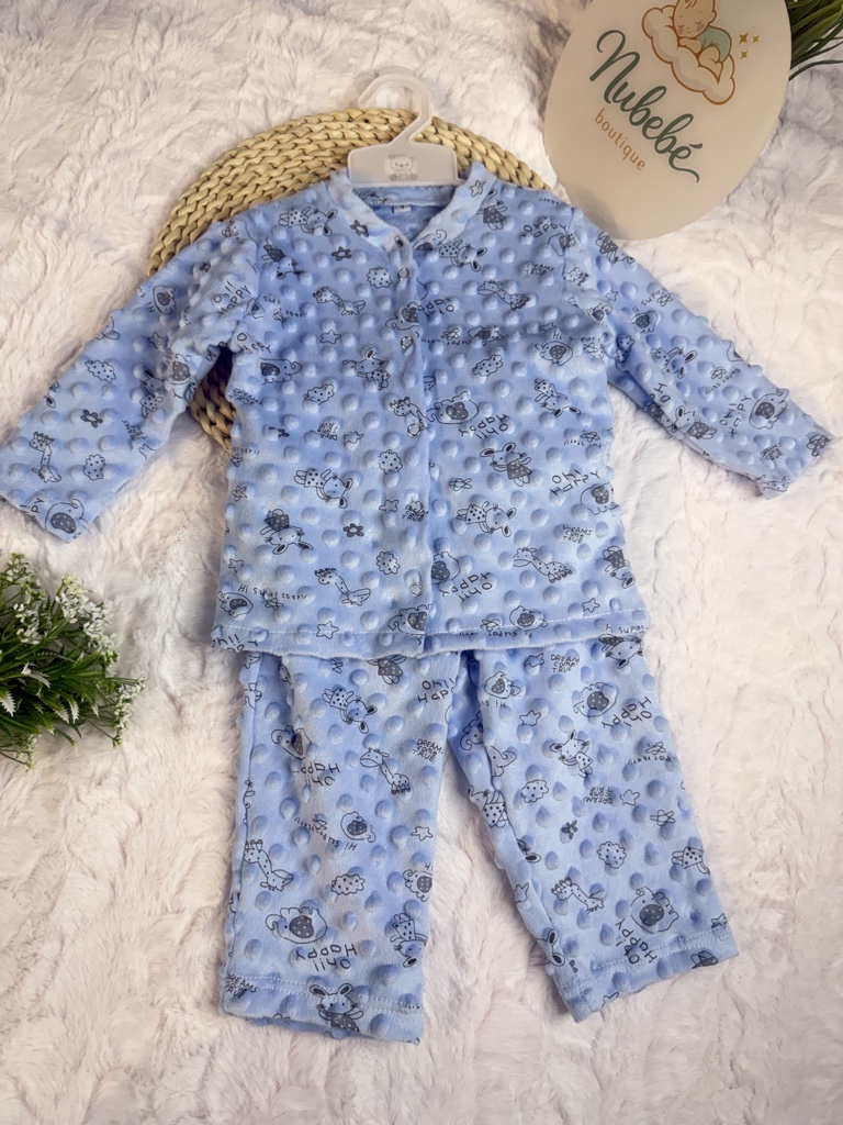 Pijama azul