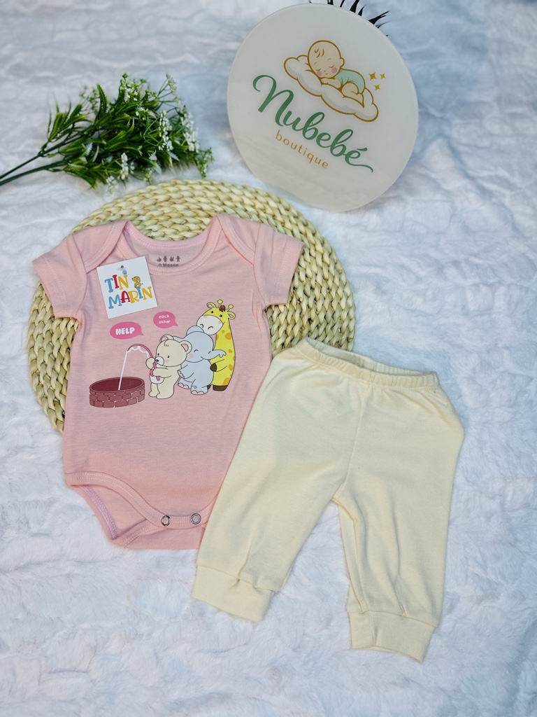 Conjunto mameluco pantalón