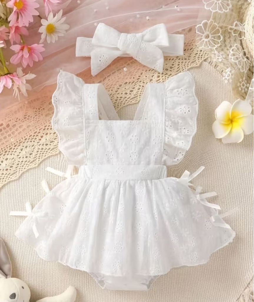 Vestido Blanco Bautizo