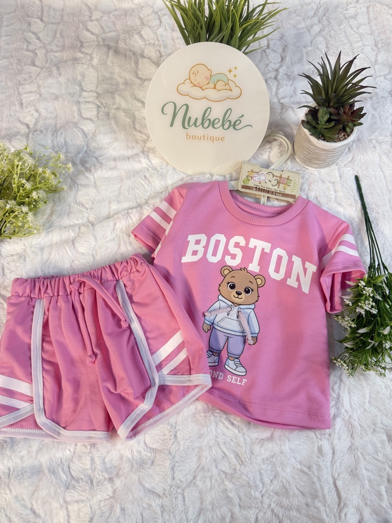 Conjunto rosa niña