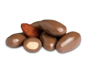 Almendras con chocolate 30gr