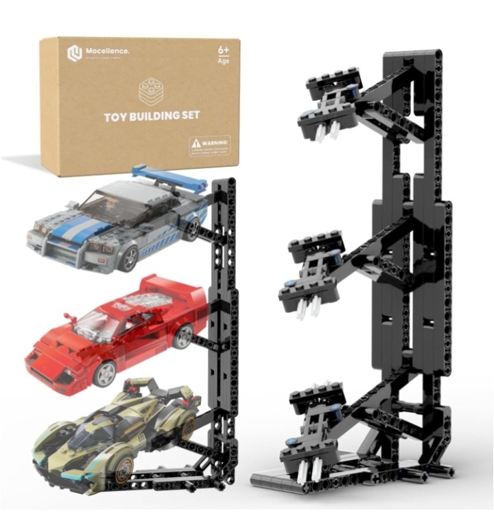 Soporte exhibidor carros lego Speed champion
