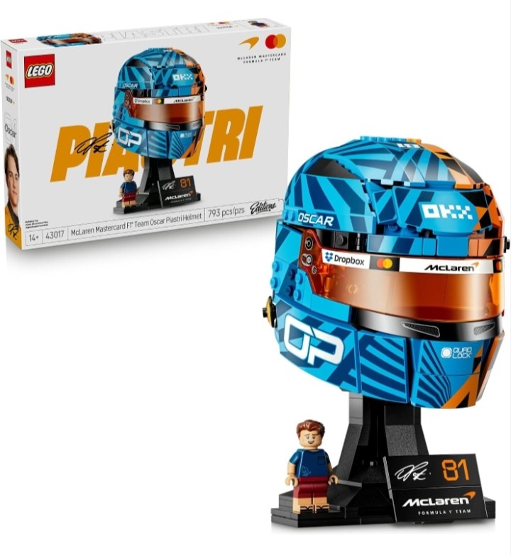 LEGO McLaren Casco Oscar Piastri