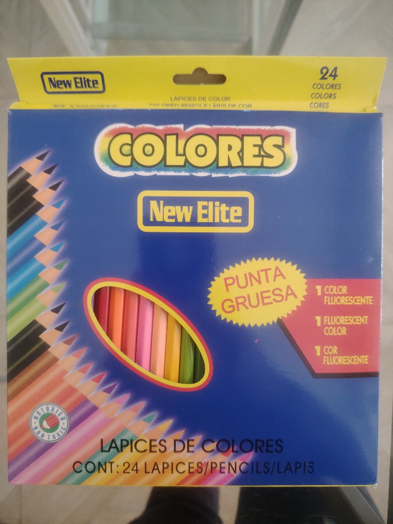 1 CAJA COLORES