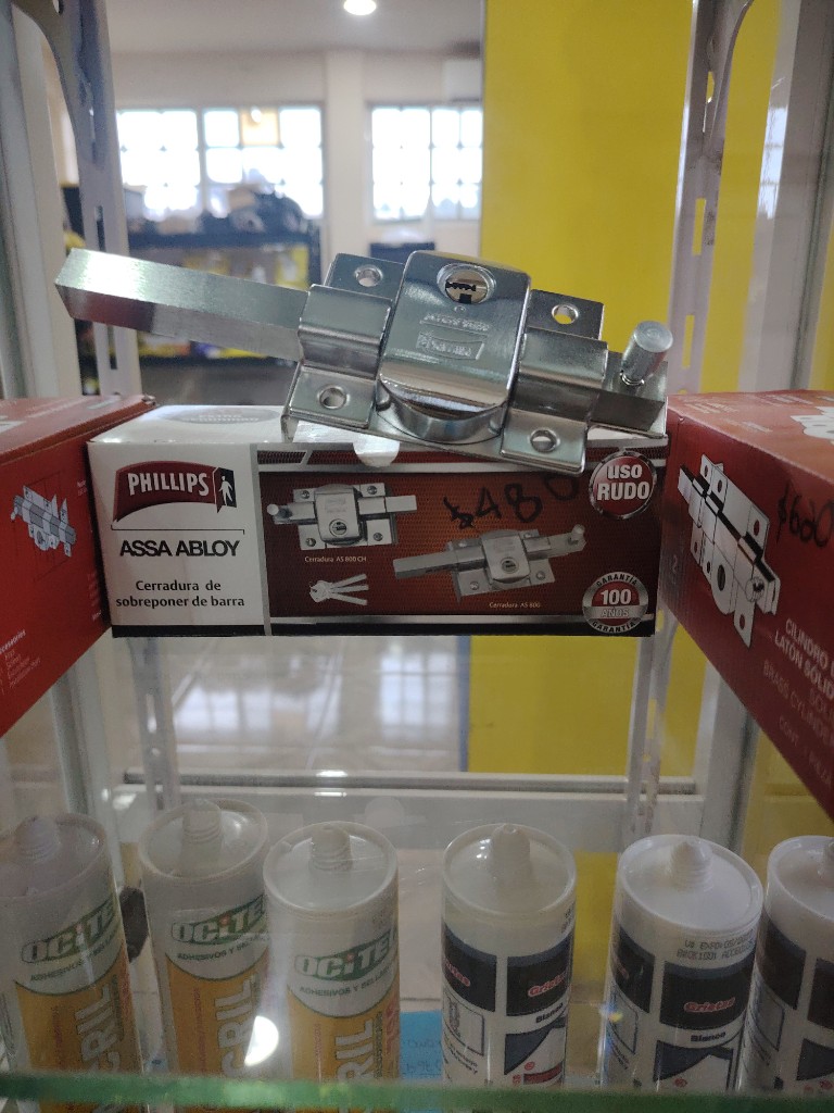CERRADURA DE BARRA PHILIPS