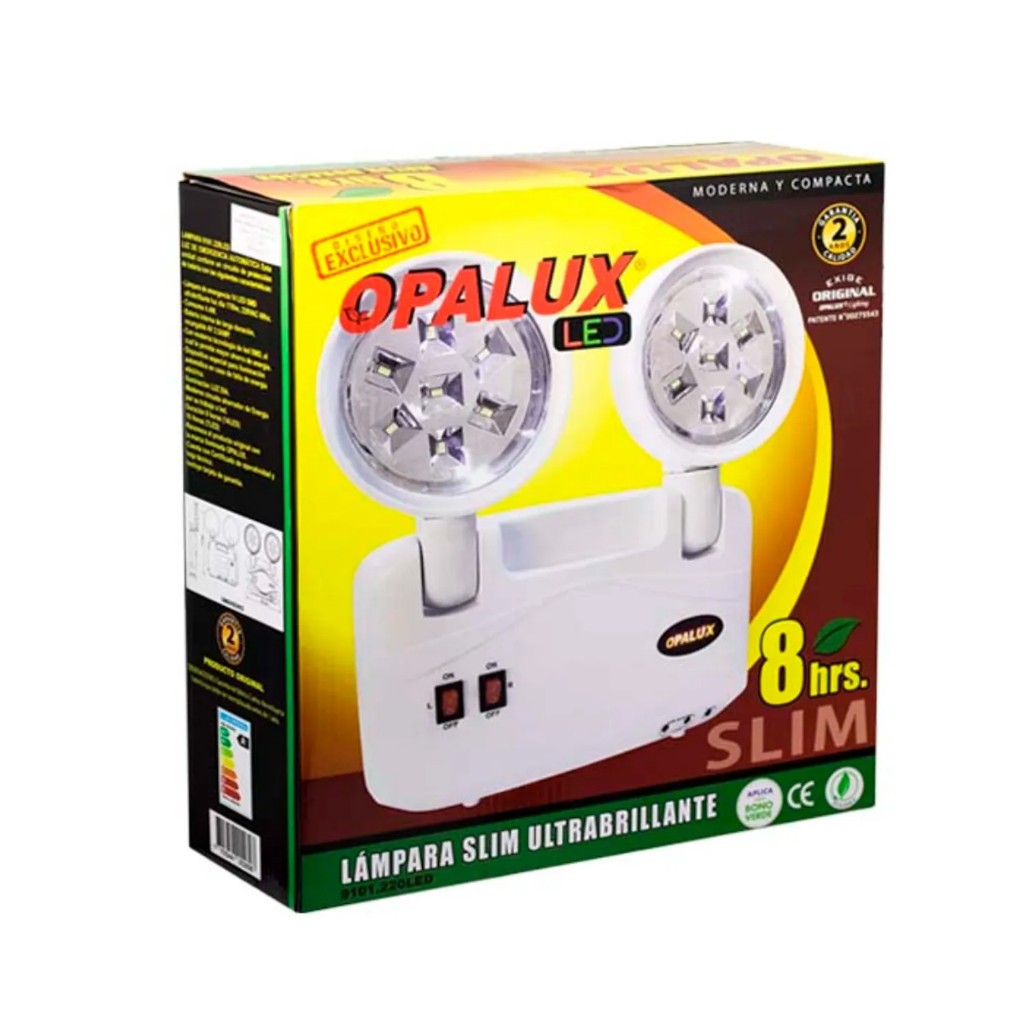 Luz emergencia opalux