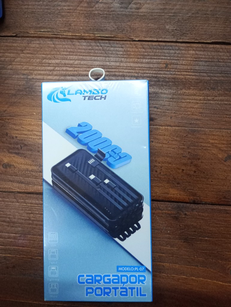Cargador portátil lambo tech