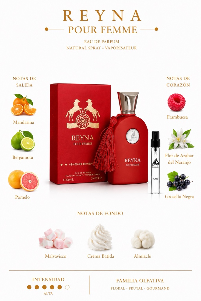 Reyna Pour Femme - Maison alhambra- 5 ml