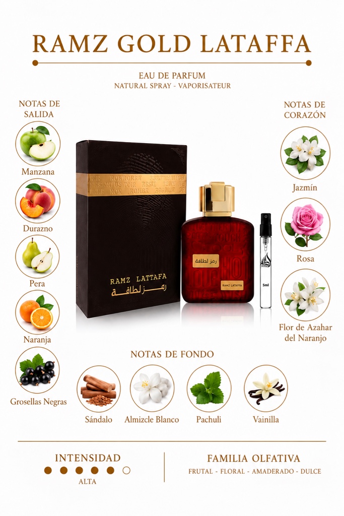 Ramz Gold -Lattafa -5ml