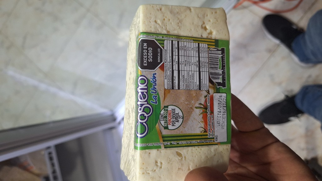 Queso costeño 500g
