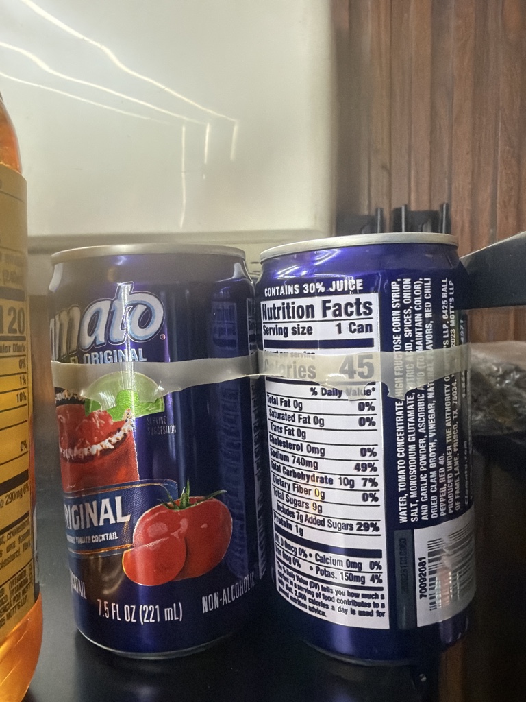 Clamato Original 7.5 oz
