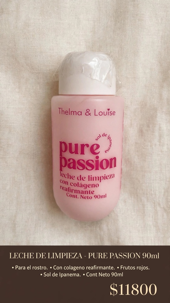 Leche de limpieza frutos rojos