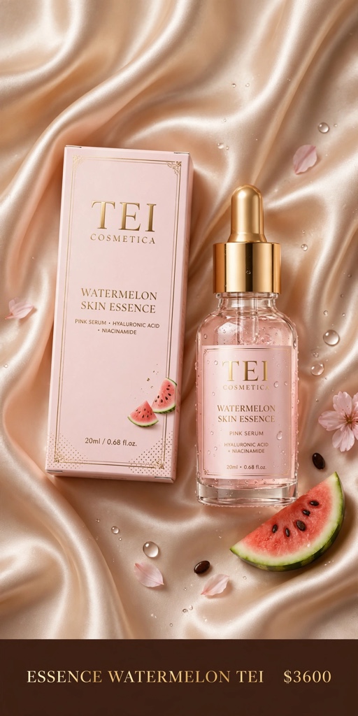 Serum facial tei cosmetica, hialuronico y niacinamida