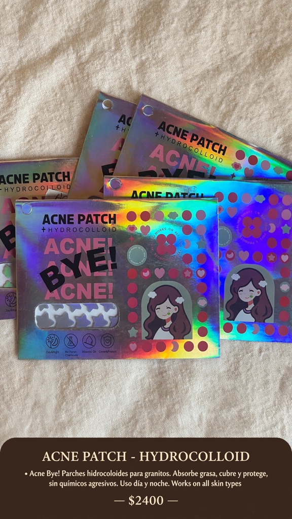 PARCHES PARA ACNE HOLOGRAFICO