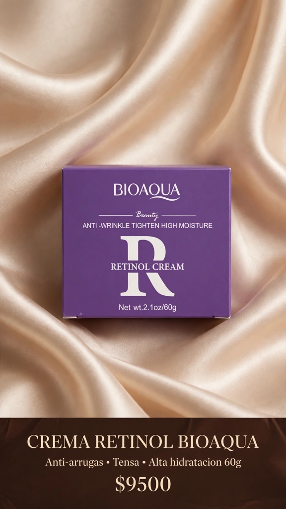 Crema facial hidratante retinol