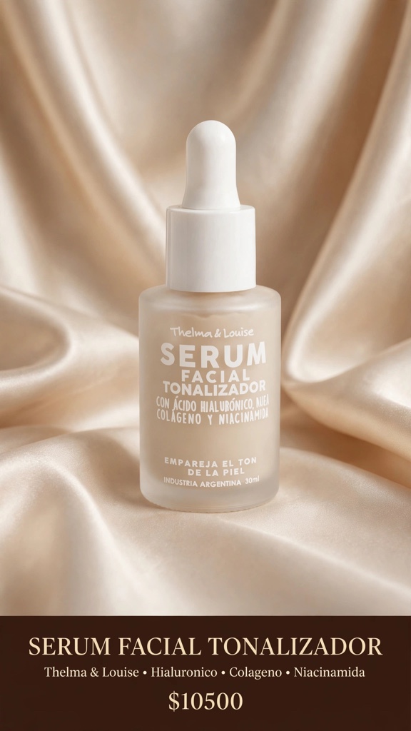 Serum facial con tonalizador