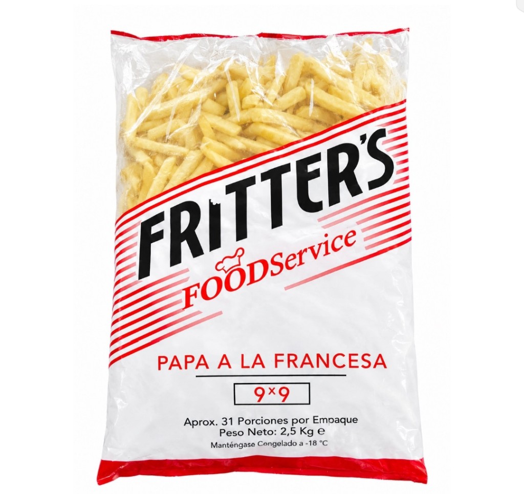 PAPA FRANCESA 9X9 X 2.5