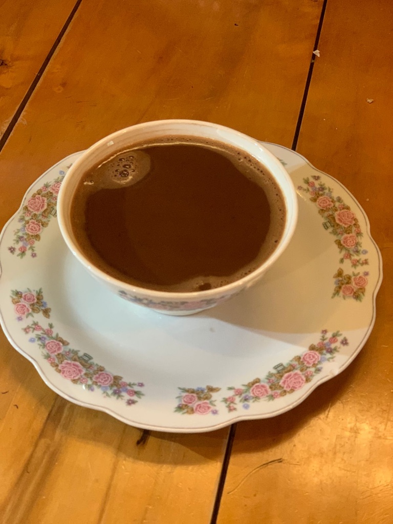 Chocolate en agua