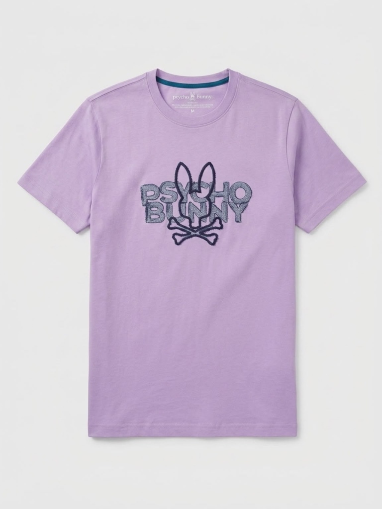 Psycho Bunny Lila Talla M