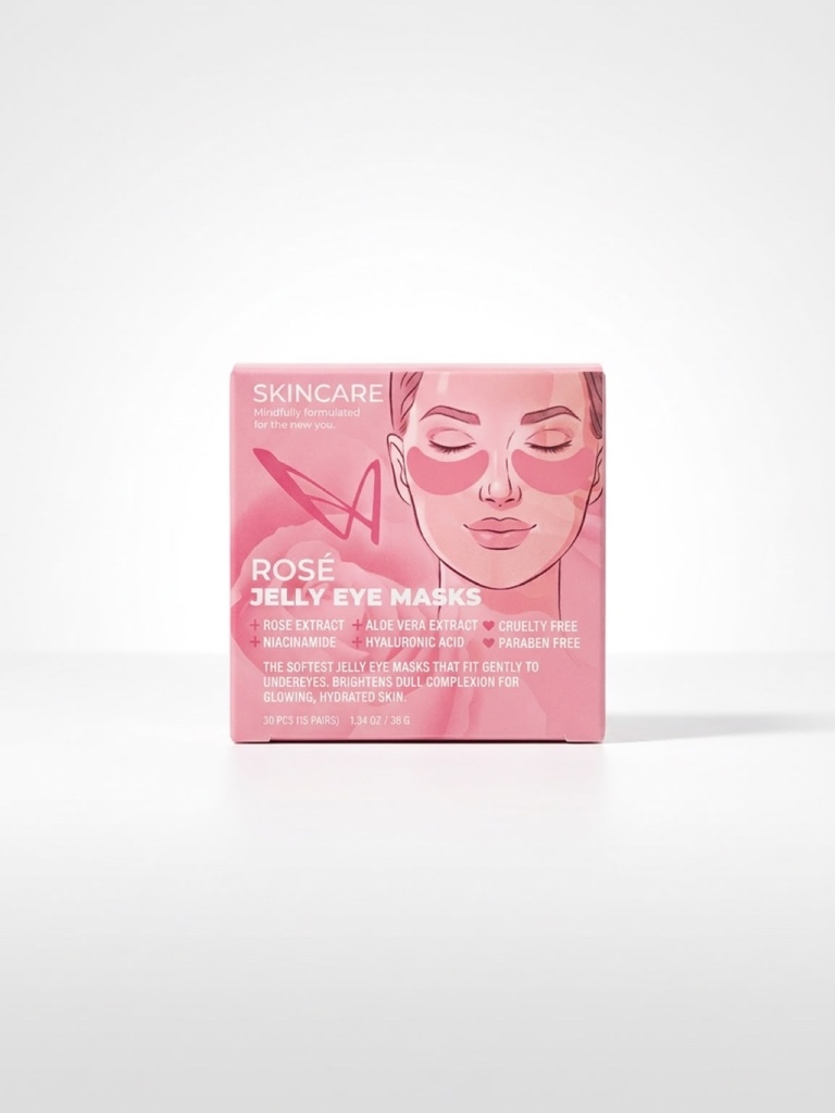 SKINCARE Rosé Jelly Eye Masks