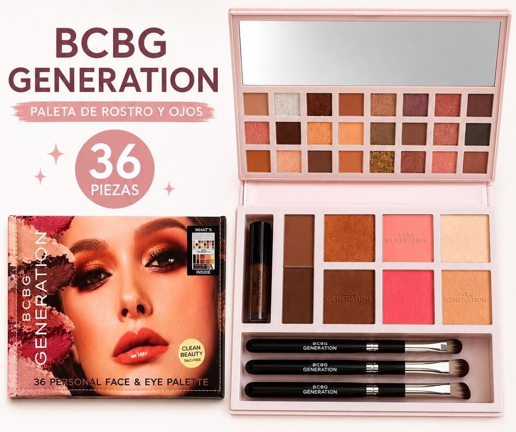 BCBG Generation paleta rosa 36 piezas