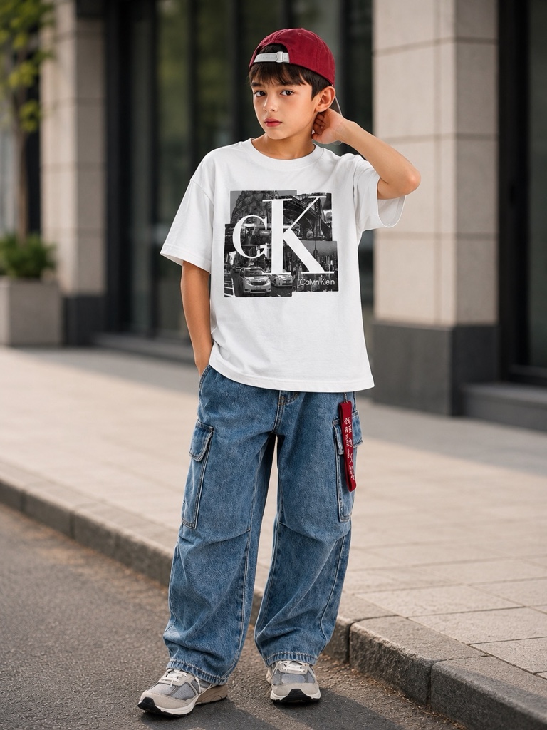 Playera Calvin Klein 8/10 años