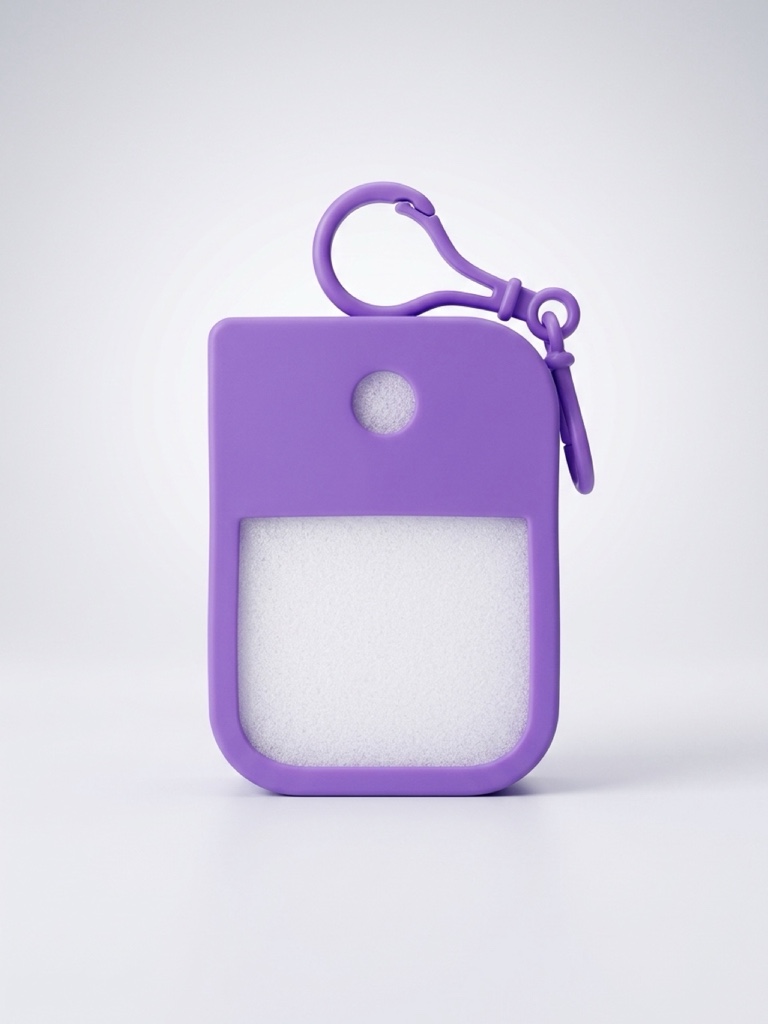 Holder Sanitizante morada