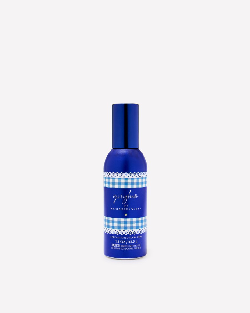 Bath & Body Works Gingham Spray Azul