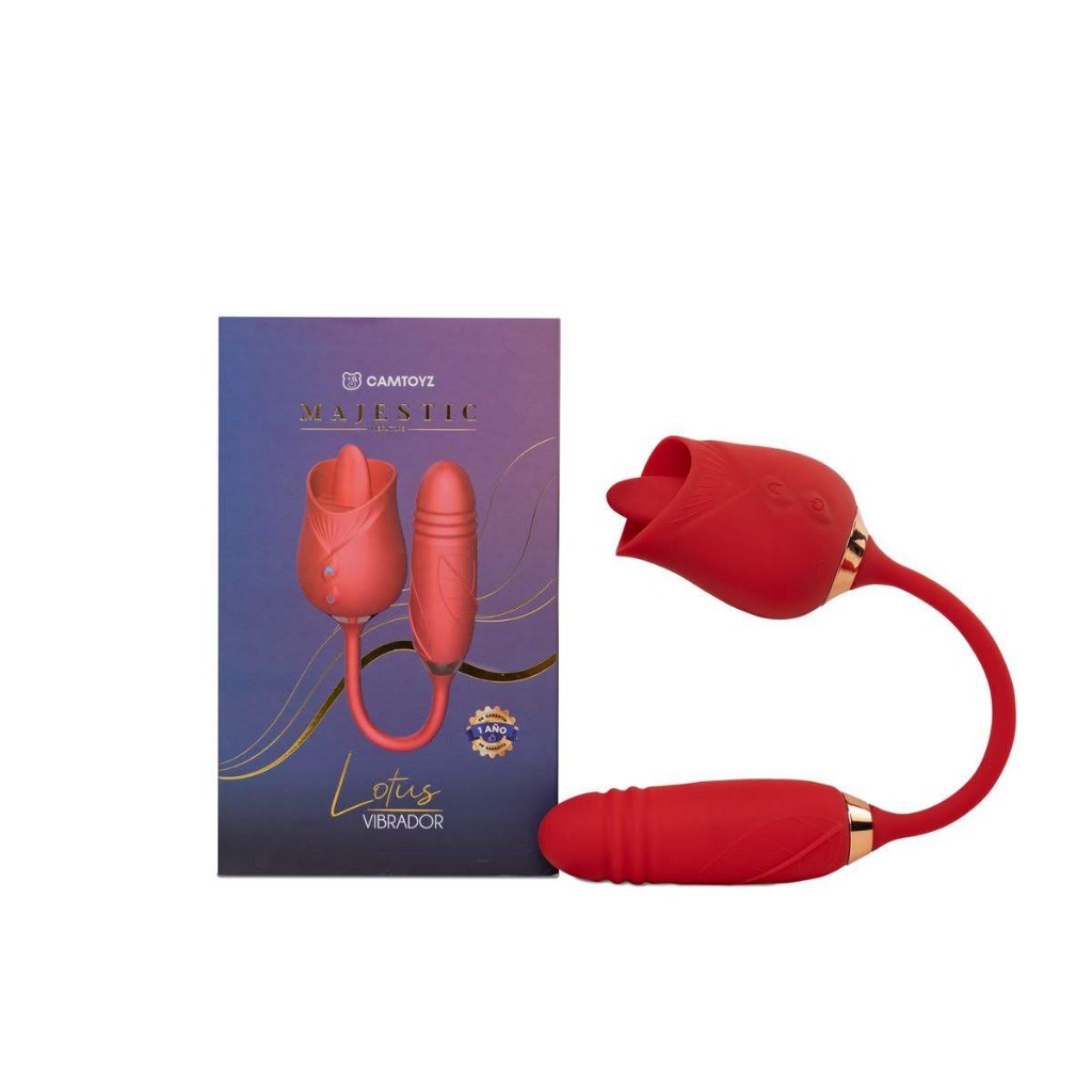 Rosa Lotus vibrador