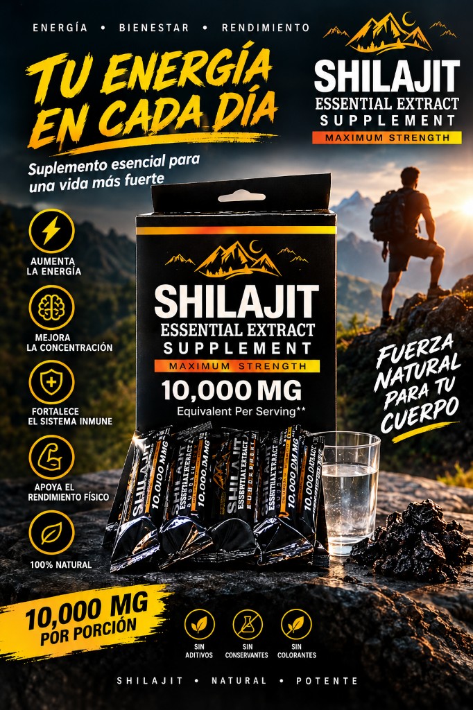 Potencializador shilajit