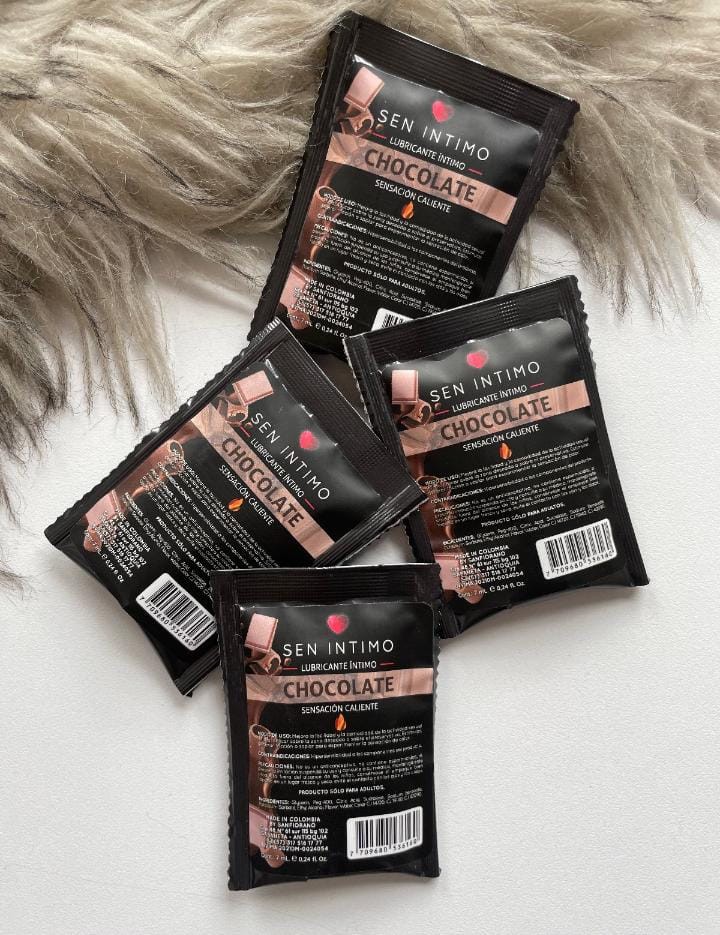 Lubricante Sachets Chocolate