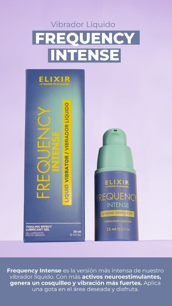 Frequency vibrador liquido