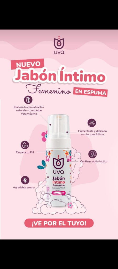 Jabón 🫧 intimo uva