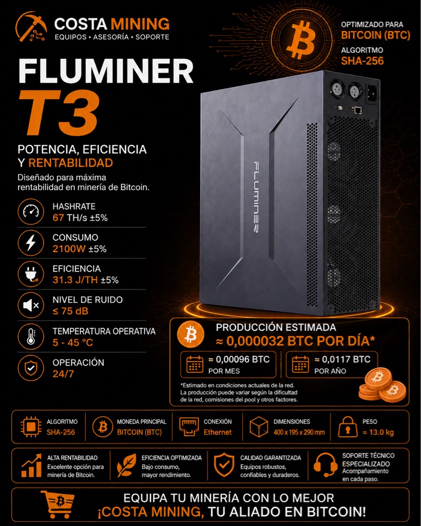 Fluminer T3 de 110 Teras