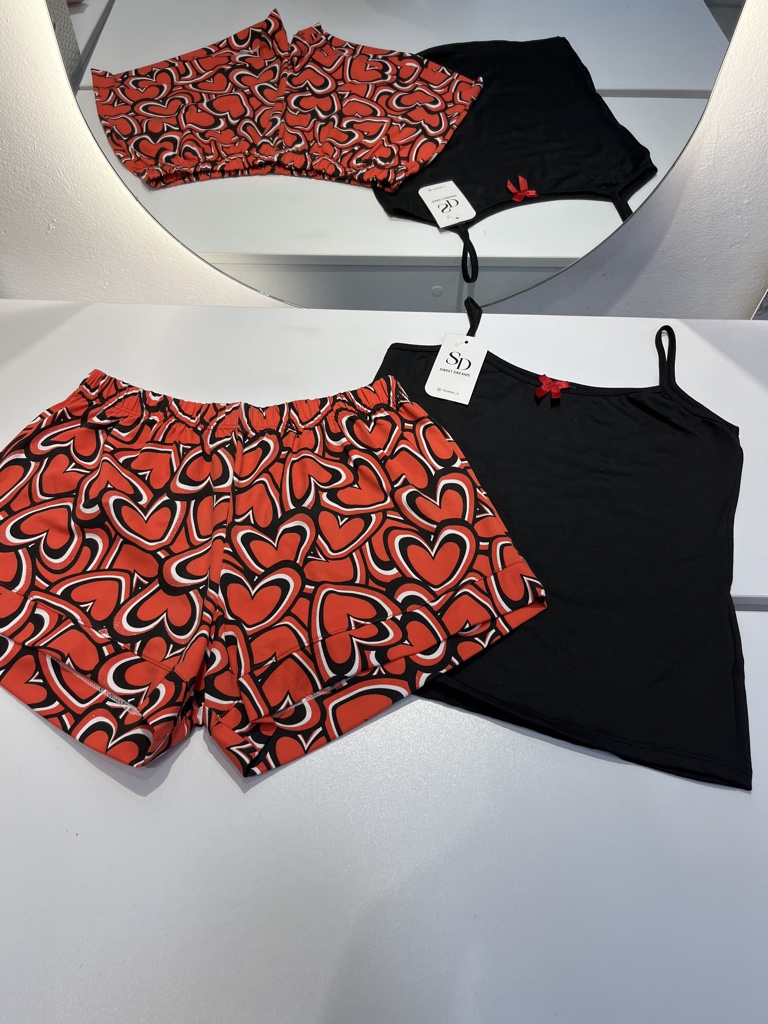 Pijama Short Algodón