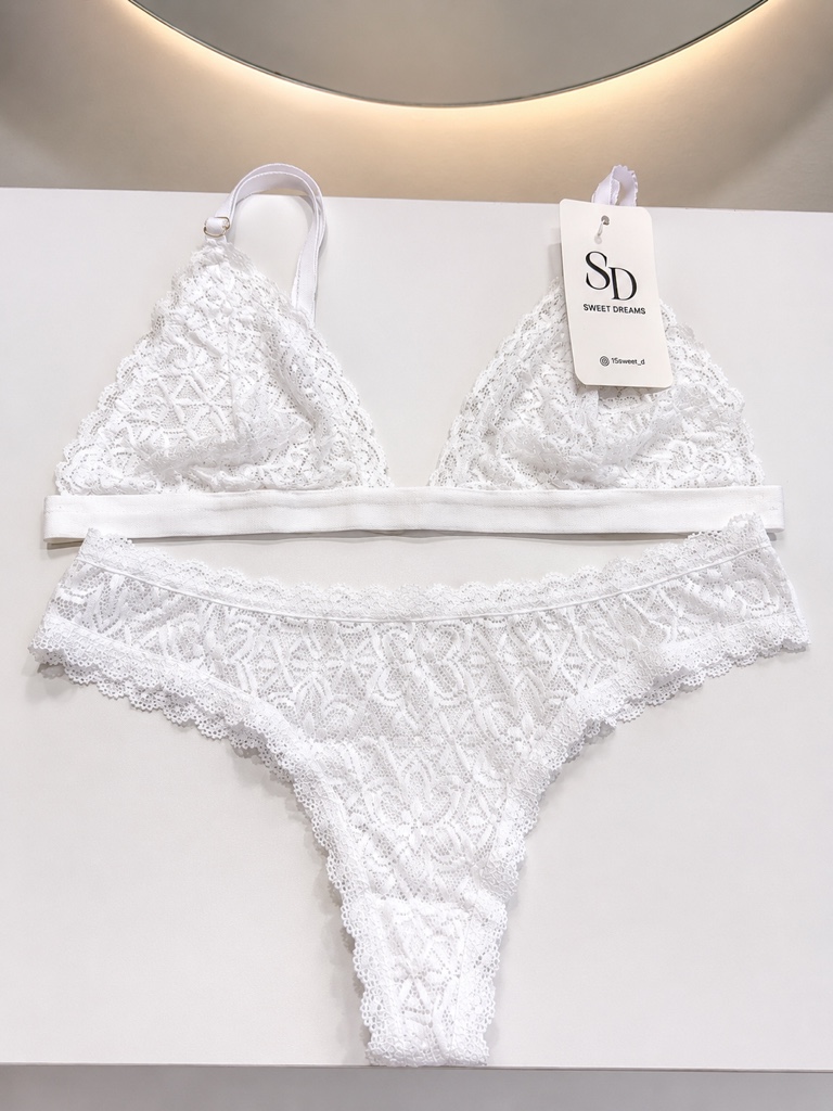 Set lencería elástico