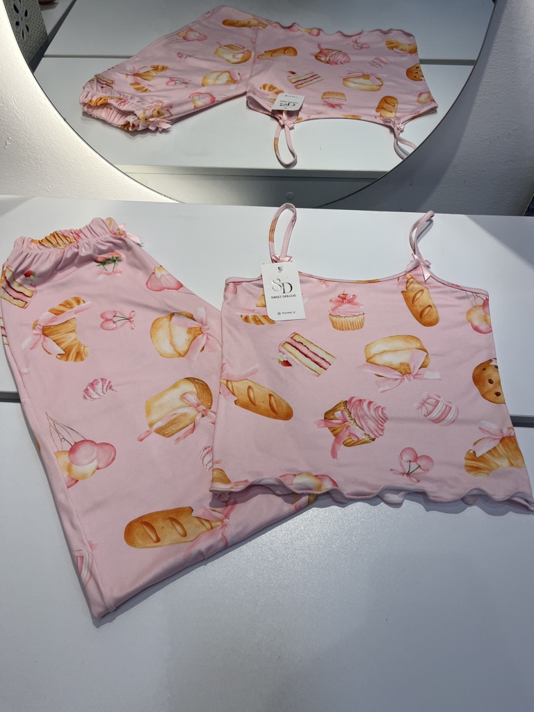 Pijama Rosa Postres