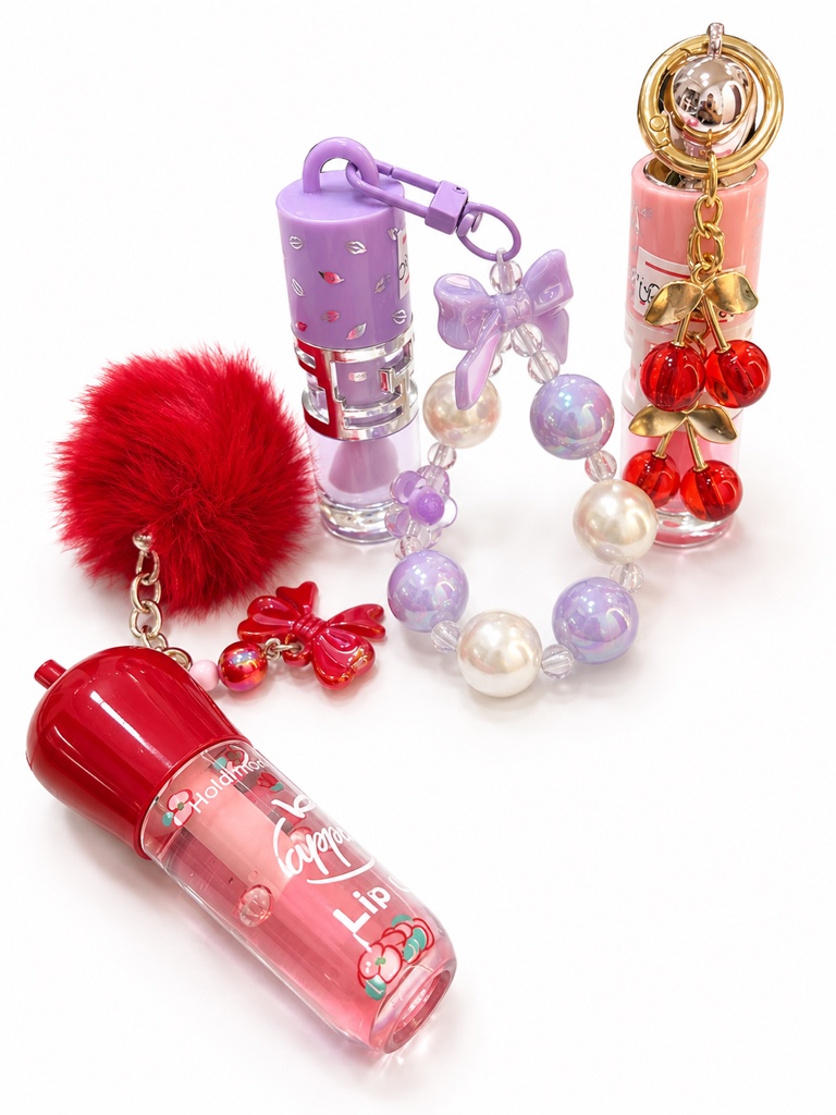 Lip gloss llavero
