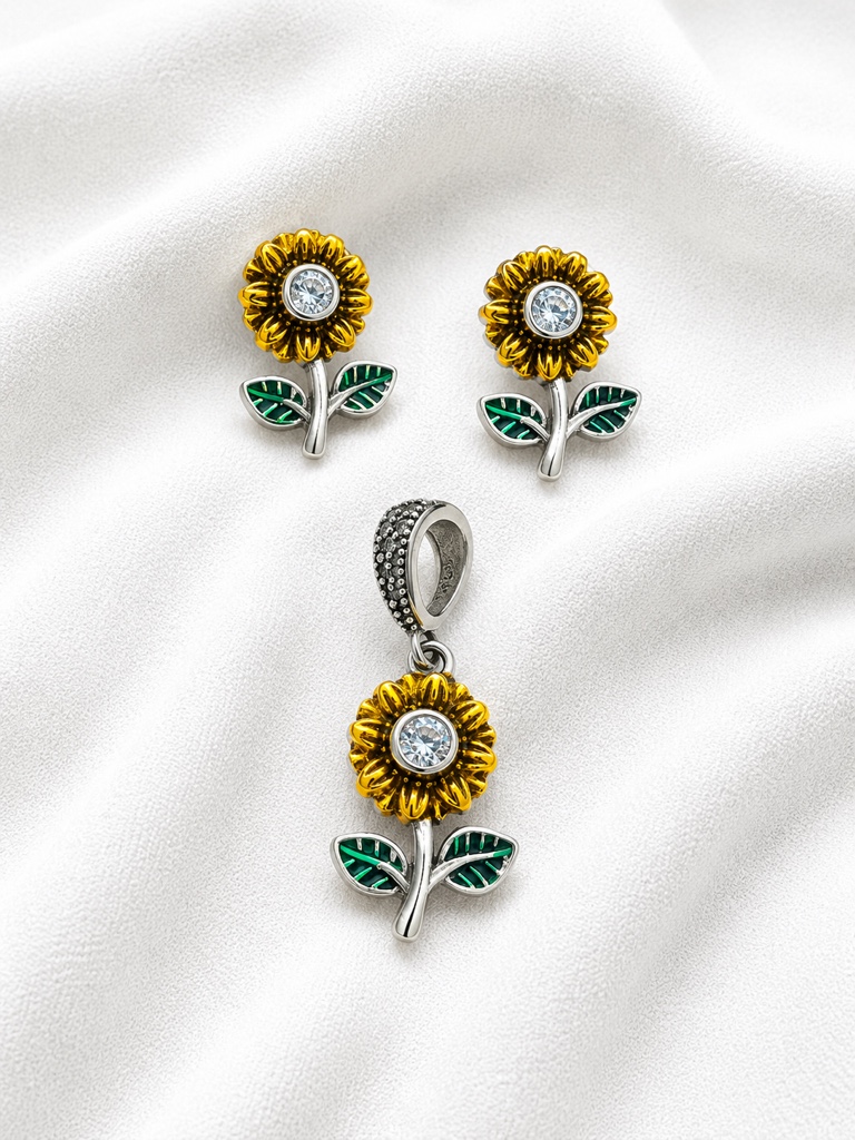 Juego de girasoles