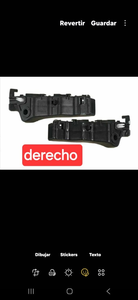 Guía delantero Rush derecho