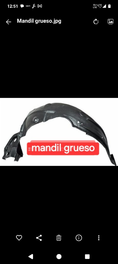 Gran I10 18 mandil izquierdo 22