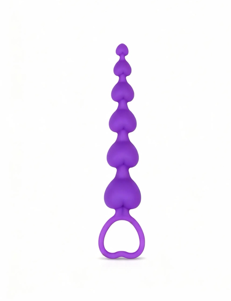 Plug Anal Corazones – Silicón