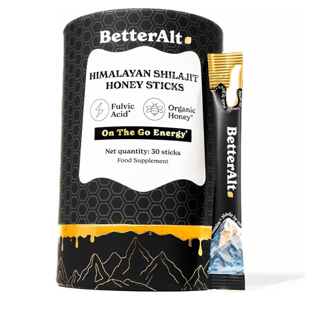 Palitos de Shilajit puras del Himalaya para hombres 1 unidad