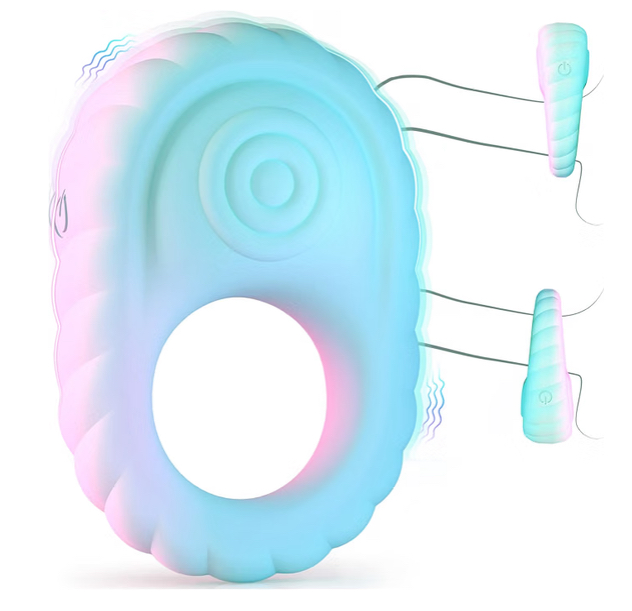 Anillo Vibrador Retardante Recargable