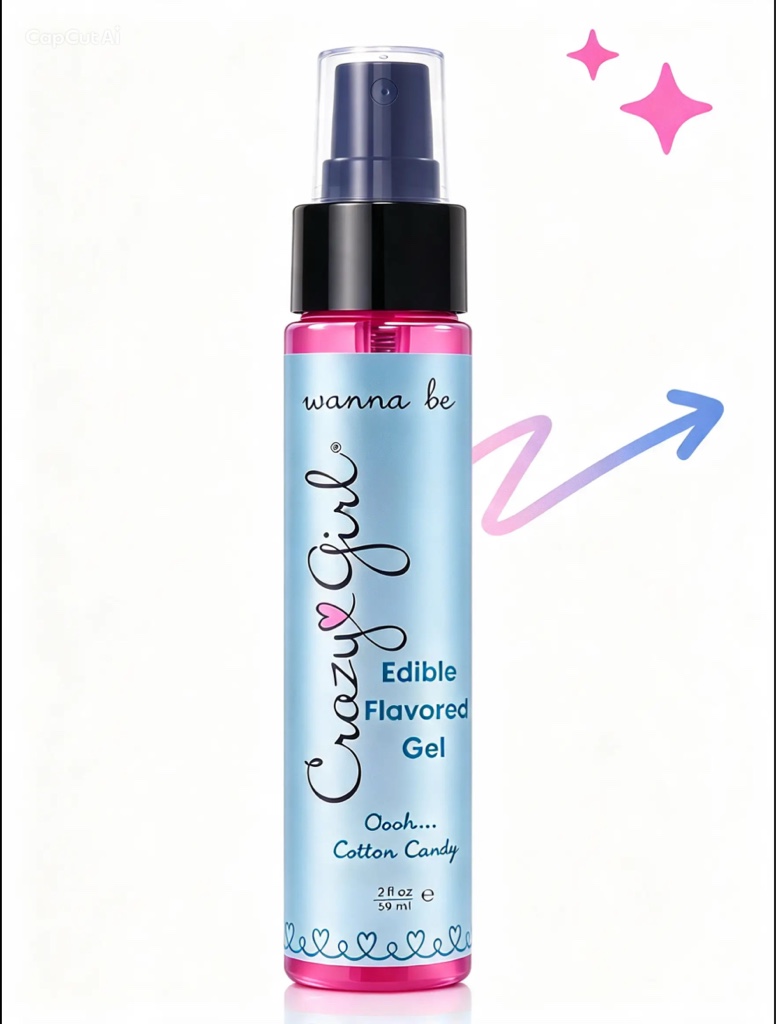 Gel Comestible para sexo oral  – Algodón de Azúcar