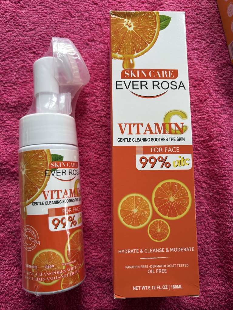 Ever Rosa Vitamina C limpiador facial
